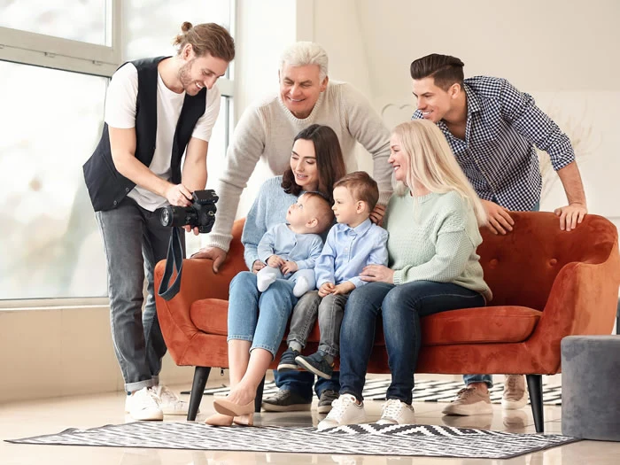 Professional Portraits Taken at Home