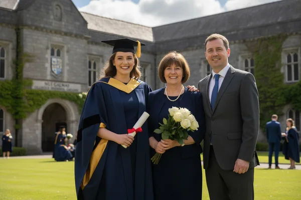 Graduation at University College Galway